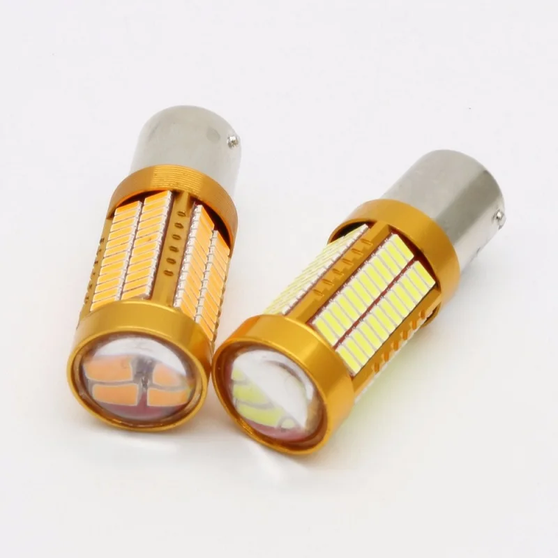 

1pcs 1156 106SMD LED Car Light Highlight Automobile Car Tail Bulb Brake Lights Auto Reverse Lamp Daytime Running Signal Light