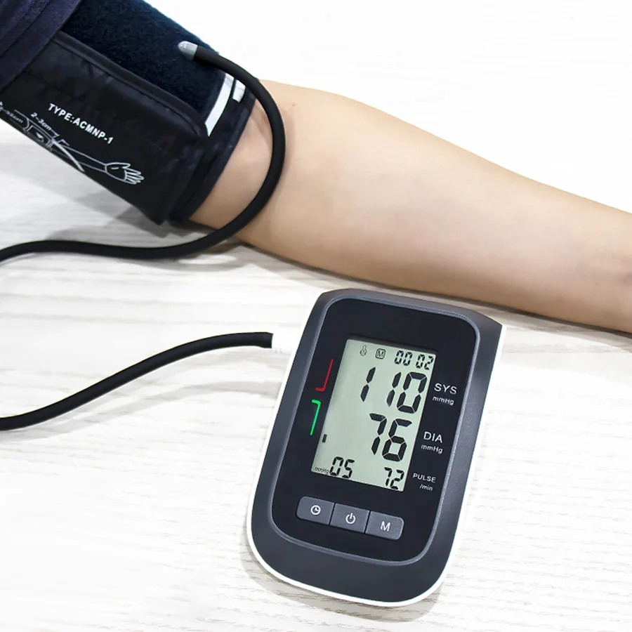 

Intelligent Blood Pressure Monitor Upper Arm Sphygmomanometer Blood Pressure Meter Accurate Measurement Heart Rate Monitoring