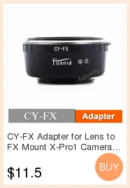 C-FX адаптер для объектива FX Mount X-T2 X-T20 X-T10 XE1 Камера