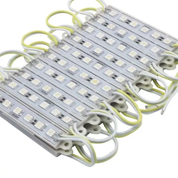DC 12 V 5050 SMD 6 светодиодный модуль белый/теплый белый/красный/зеленый/синий/желтый Водонепроницаемый световая рекламная лампа для буквенные вывески