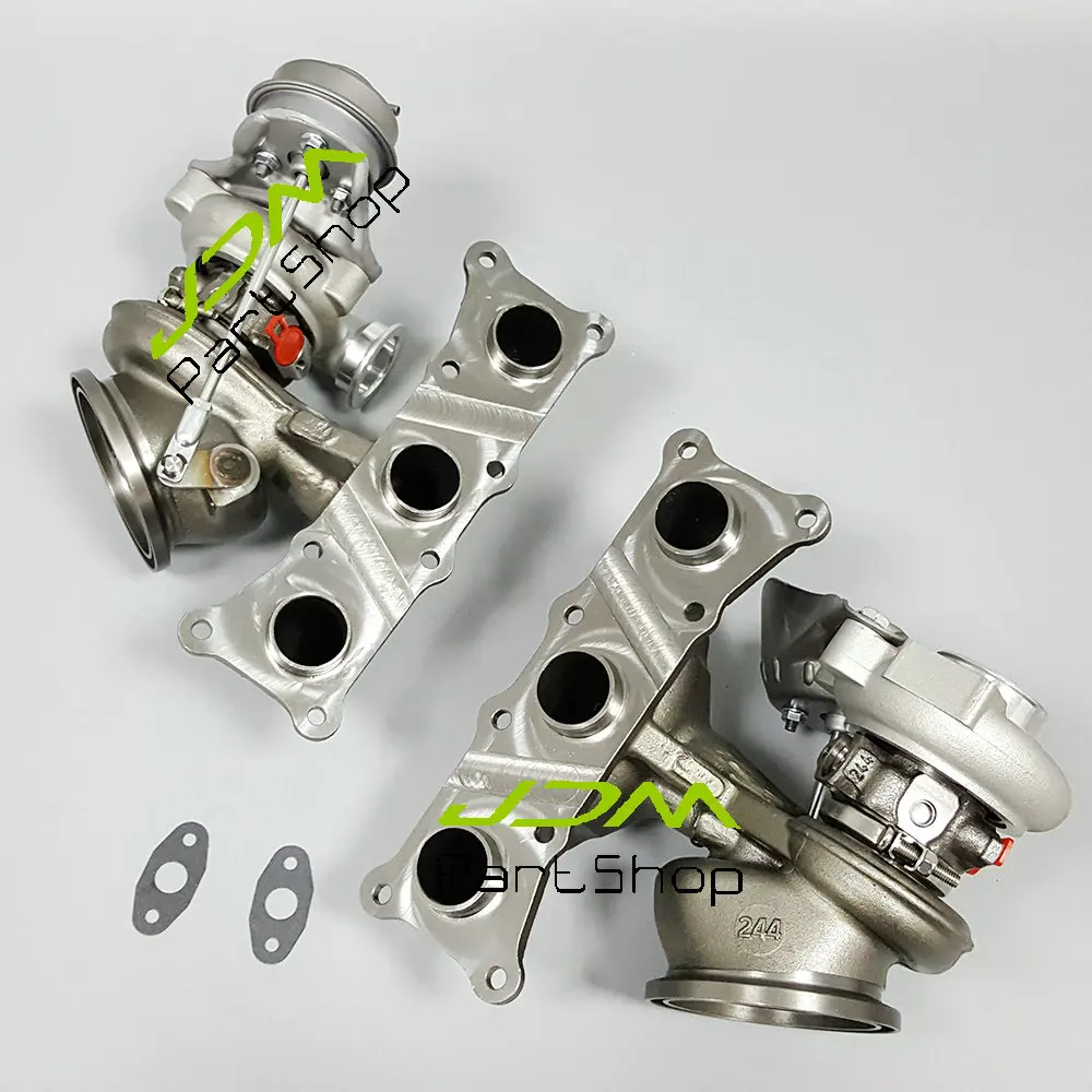 Заготовка 6+ 6 TwinTurbo Турбокомпрессор TD03L-14 T подходит для BMW E90 E92 E93 135i 335i N54 3.0L