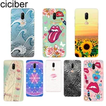 ciciber Sunflower Lips Phone Case For Oneplus 7 Pro 6 5 T Soft TPU Back Cover Clear Coque for 1+7 Pro 1+ 6 1+5 T Fundas Shell