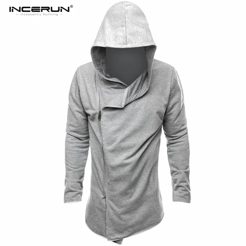 Aliexpress.com : Buy INCERUN Hoodies Men 2018 Brand Male Hoodie Zipper ...