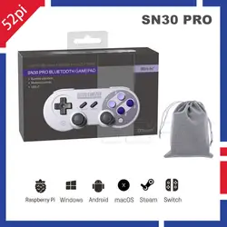 8 BitDo SN30 Pro/SN30/F30 Pro Беспроводной игровой контроллер Bluetooth для Raspberry Pi Windows Android Mac OS паровой выключатель