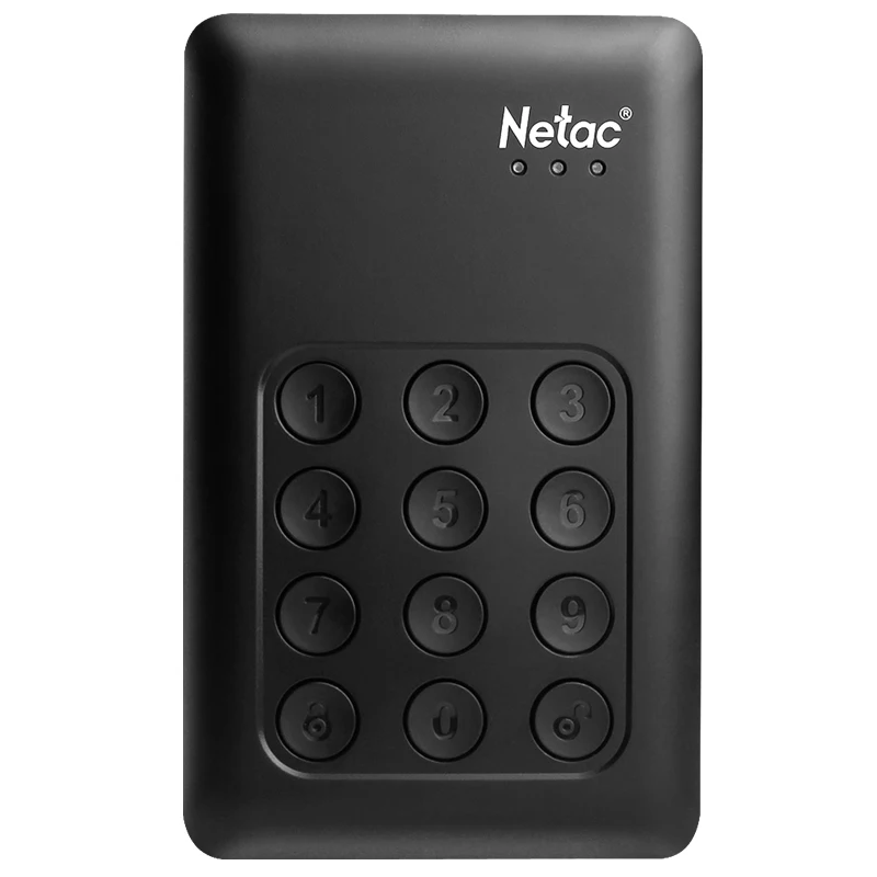 Оригинальный! Netac K390 ТБ 1 ТБ 2 USB 3,0 2,5 "портативный HDD AES аппаратное шифрование мобильный внешний жесткий диск для настольных ПК