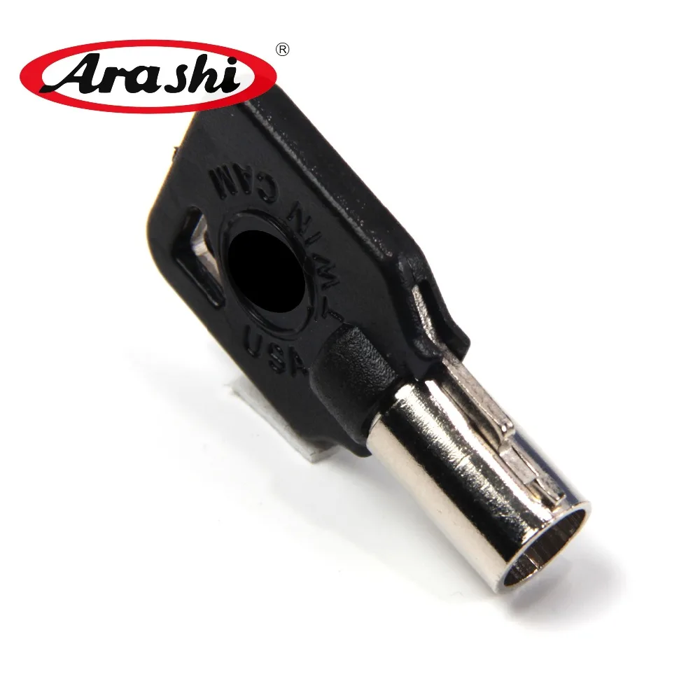 ARASHI Blade пустой ключ для Harley Davidson FLHR Road King XL XLH XR 883 1000 1200 мотоциклетный замок