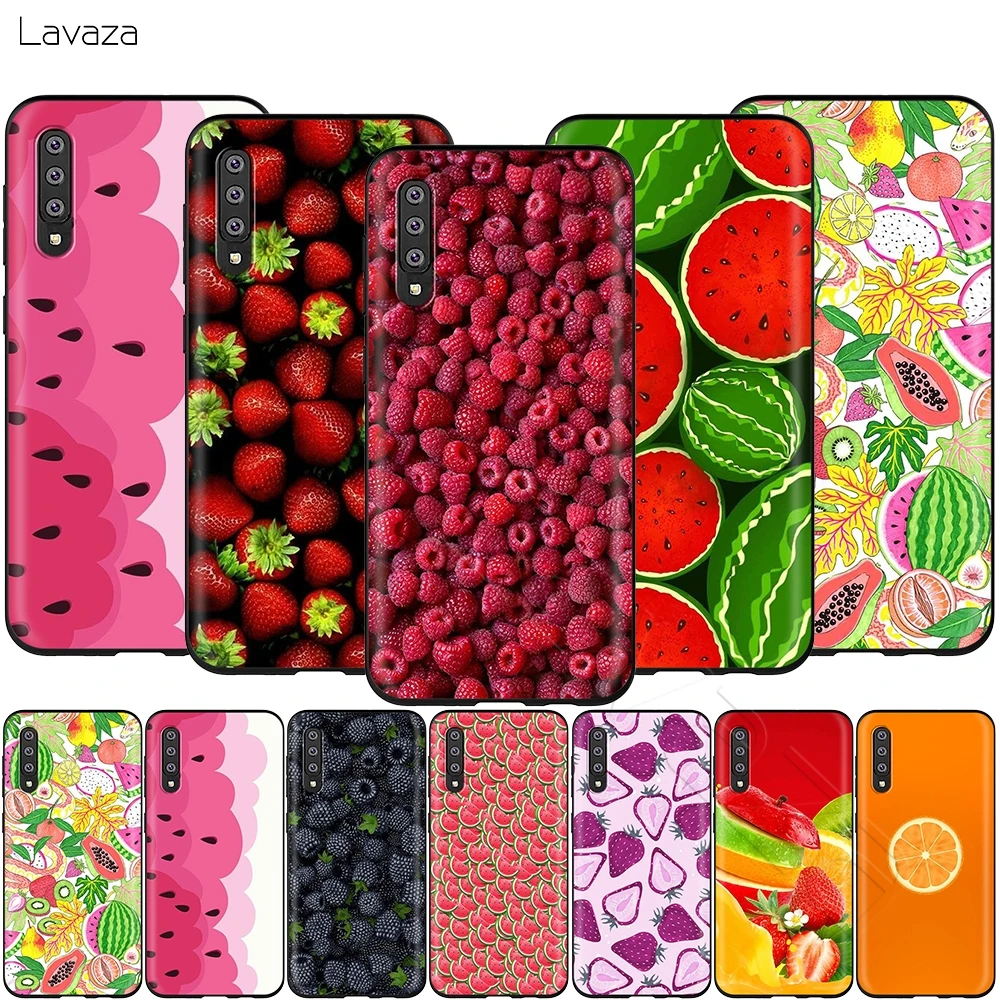 Lavaza фрукты Клубника арбуз чехол для Samsung Galaxy Note 10 плюс A10 A30 A40 A50 A70 M20 A20 A20S A10S A30S A50S |