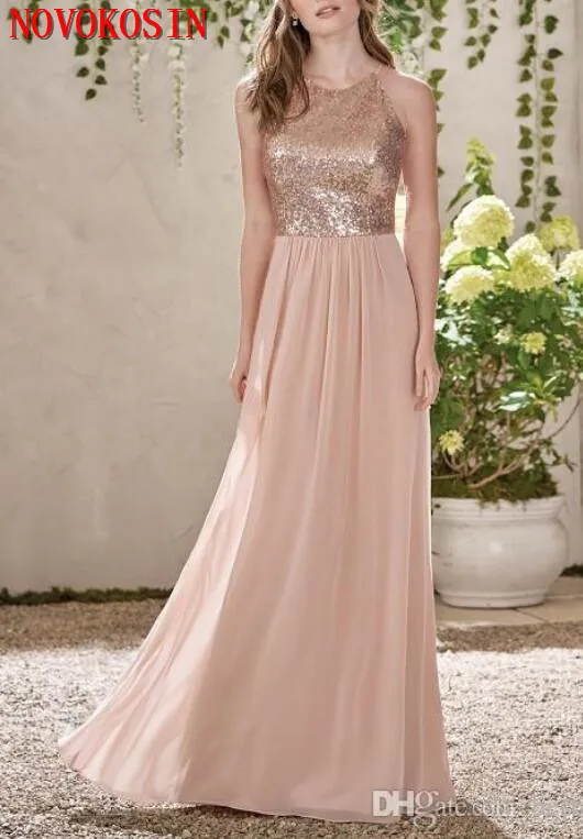 rose gold beach wedding dress
