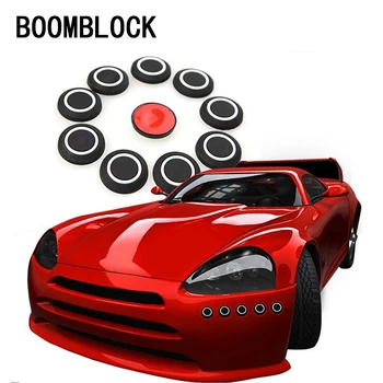 

BOOMBLOCK 1 set / 10pcs 3D Car Styling Crash Funny Stickers For Toyota corolla avensis VW polo passat b5 b6 b7 golf 4 7 5 t5