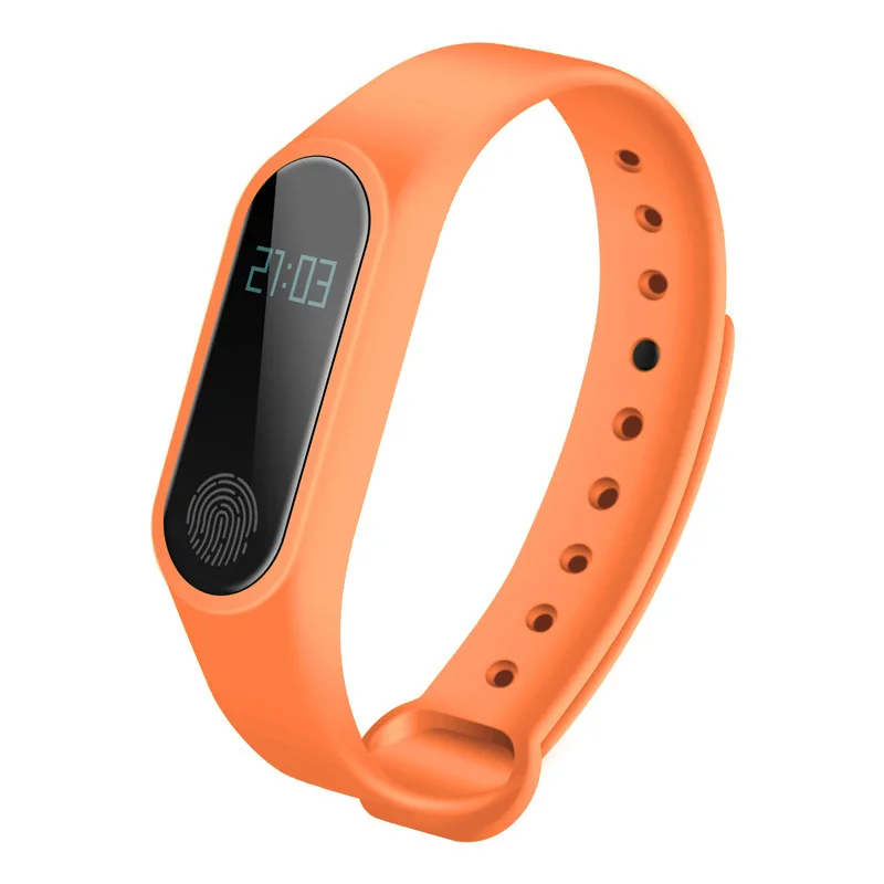 IP67 M2 Smart Wristband OLED Touch Screen Smart Watch Women Men Sports Step BT 4.0 Heart Rate Sleep Monitoring For IOS Android