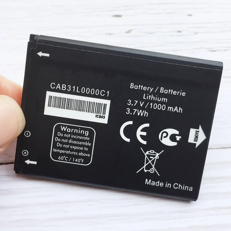 

CAB31L0000C1 CAB31L0001C1 CAB31L0004C1 CAB31Y0004C1 Phone Battery for Alcatel TRIBE 3041D A2001X A2000X 2004C MTC665