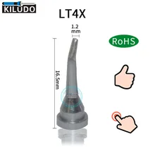 Kiludo 5 шт LT4X 1,2 мм долото советы согнуты для WSD81/WD1000 паяльной станции WSP80/WP80
