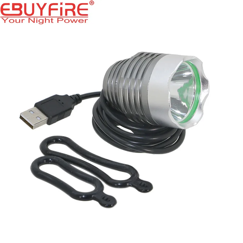 Discount USB Bicycle light XM-L T6 2000LM 5V USB LED Bike Bicycle Light 3 Modes With 2*Orings 0