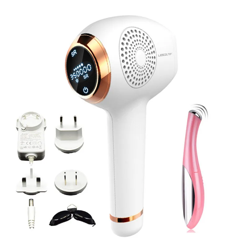 

IPL Laser Epilator Face and Body Hair Removal System Razor Home Pulsed Light for Men&Women with LCD Display
