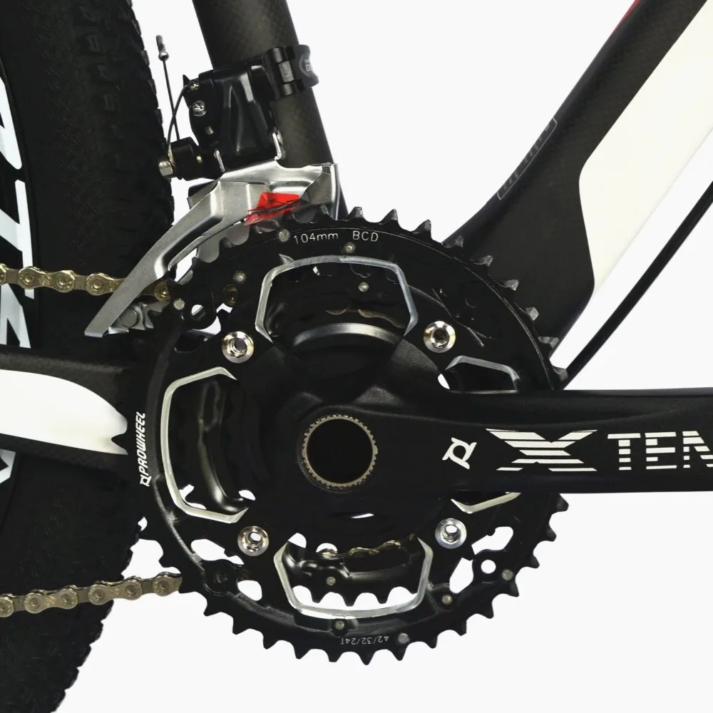 Discount BEIOU Carbon 27.5-Inch Mountain Bike 17" Frame 30 Speed SHI MANO M610 DEORE 650B MTB T800 Fiber Ultralight 10.8kg Matte 3K CB20 4