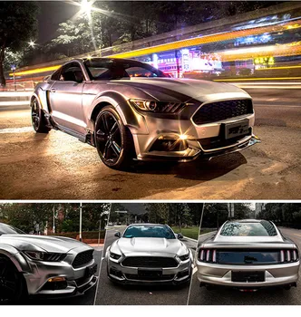 

Car Wrap Film SUNICE NEW Ice Silver Satin Chrome Vinyl Wrapping Foils PVC Sticker car auto motorcycle Bubble Free diy Decoration
