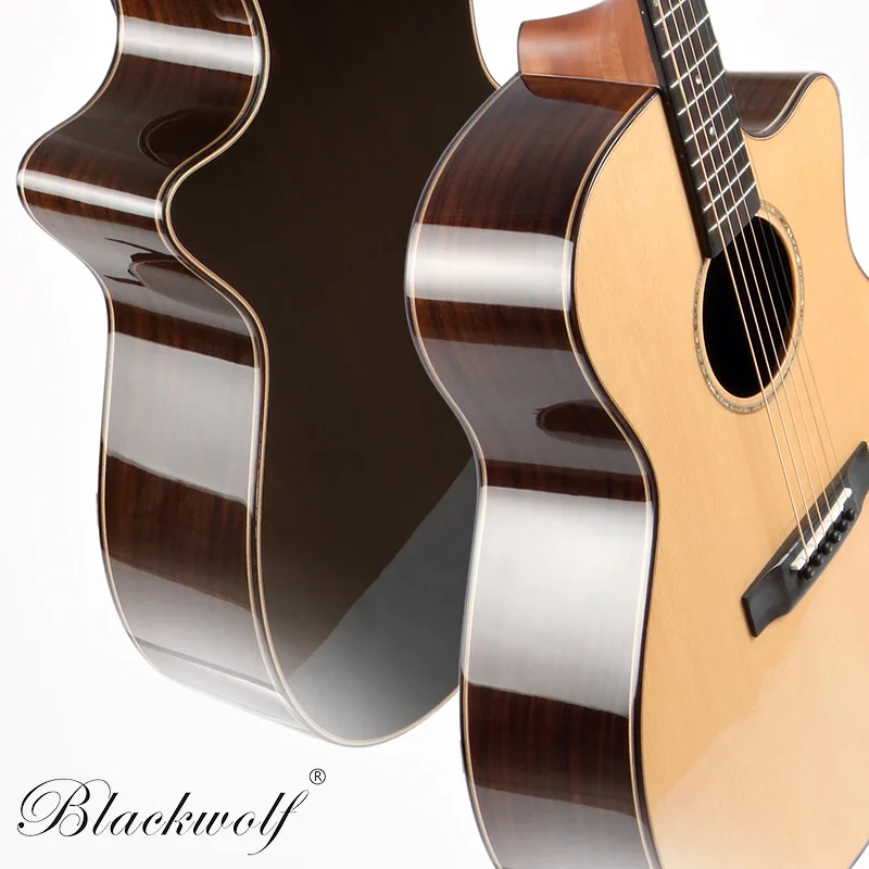 

Manufacturer Direct Sales Entry High-end Single Rosewood Guitar Beginners 40 Inch Ballad Single Board Guitar