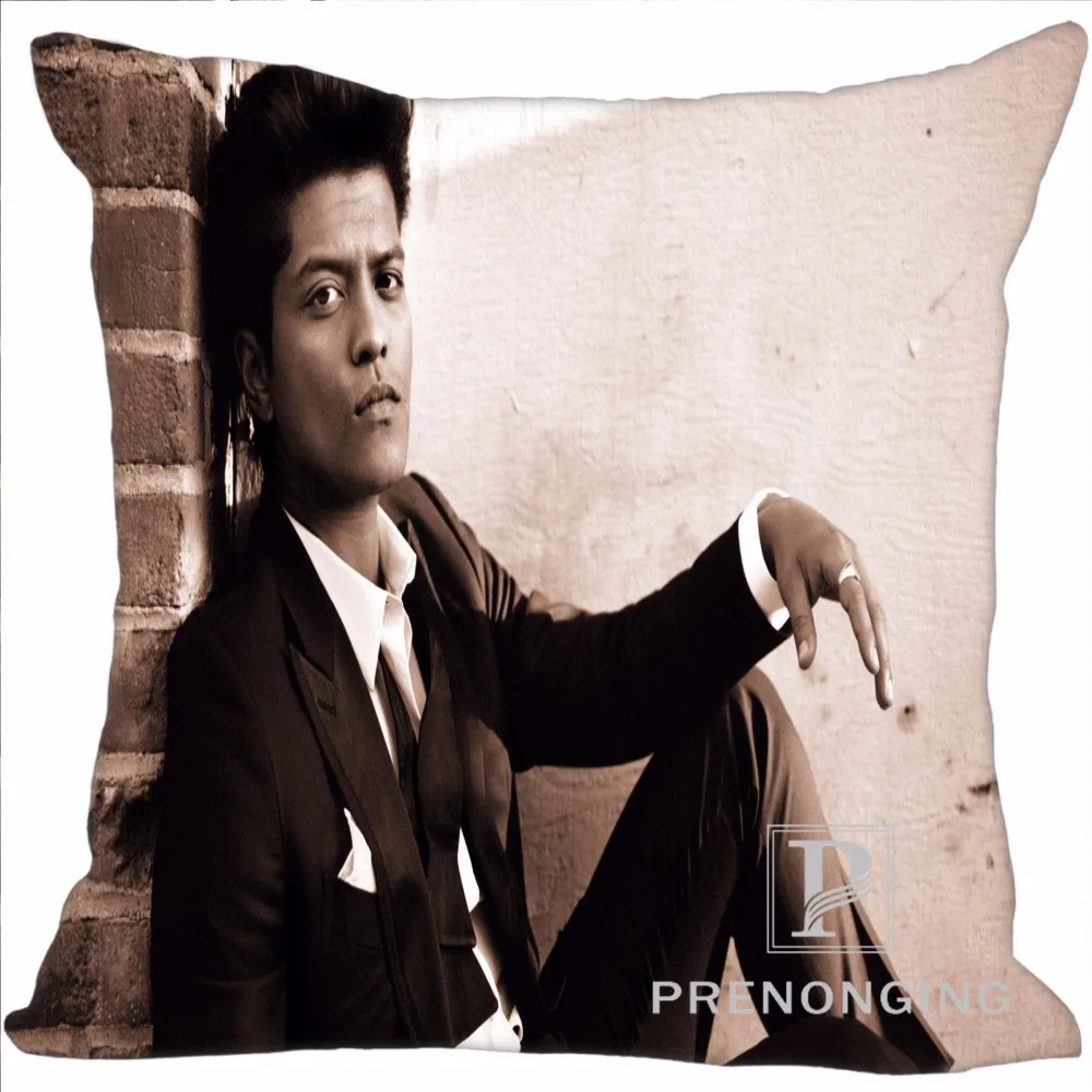 

Custom Pillowcase Cover Bruno Mar Square Zipper Pillow Cover Print Your Pictures (one side) 180117#20