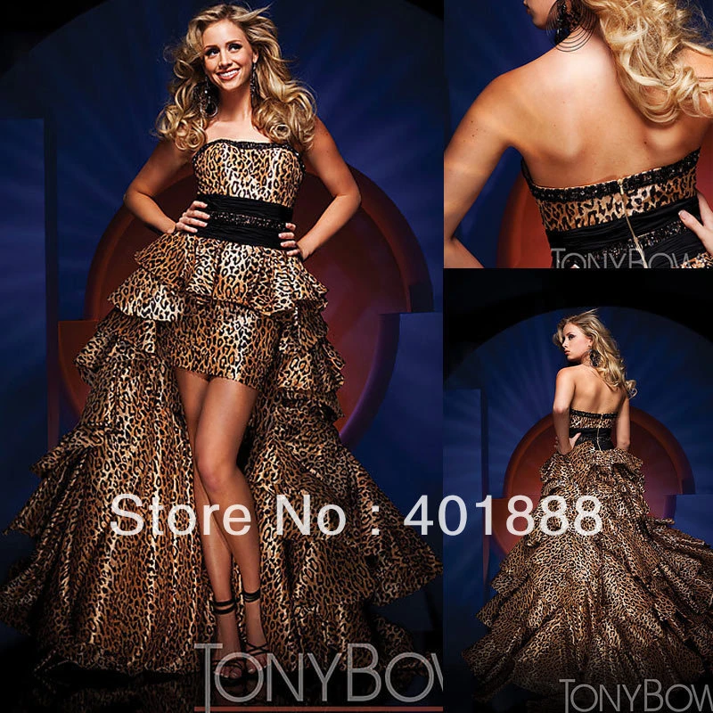 Leopard wedding dress Clearance
