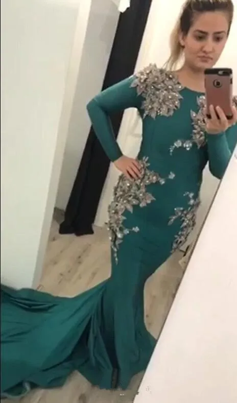 2019-muslim-long-sleeves-satin-mermaid-evening (2)
