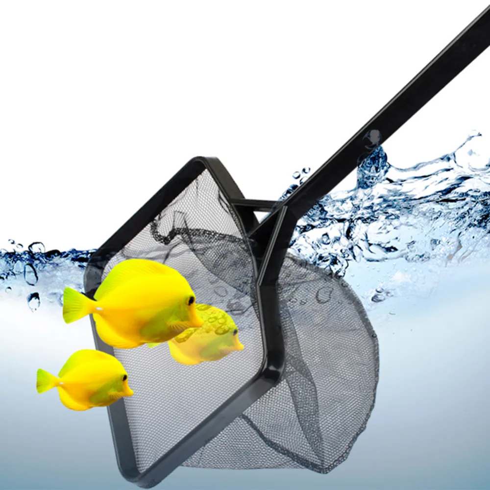 Hot Selling Fish Tank Cleaning Supplies Fishing Net With Square