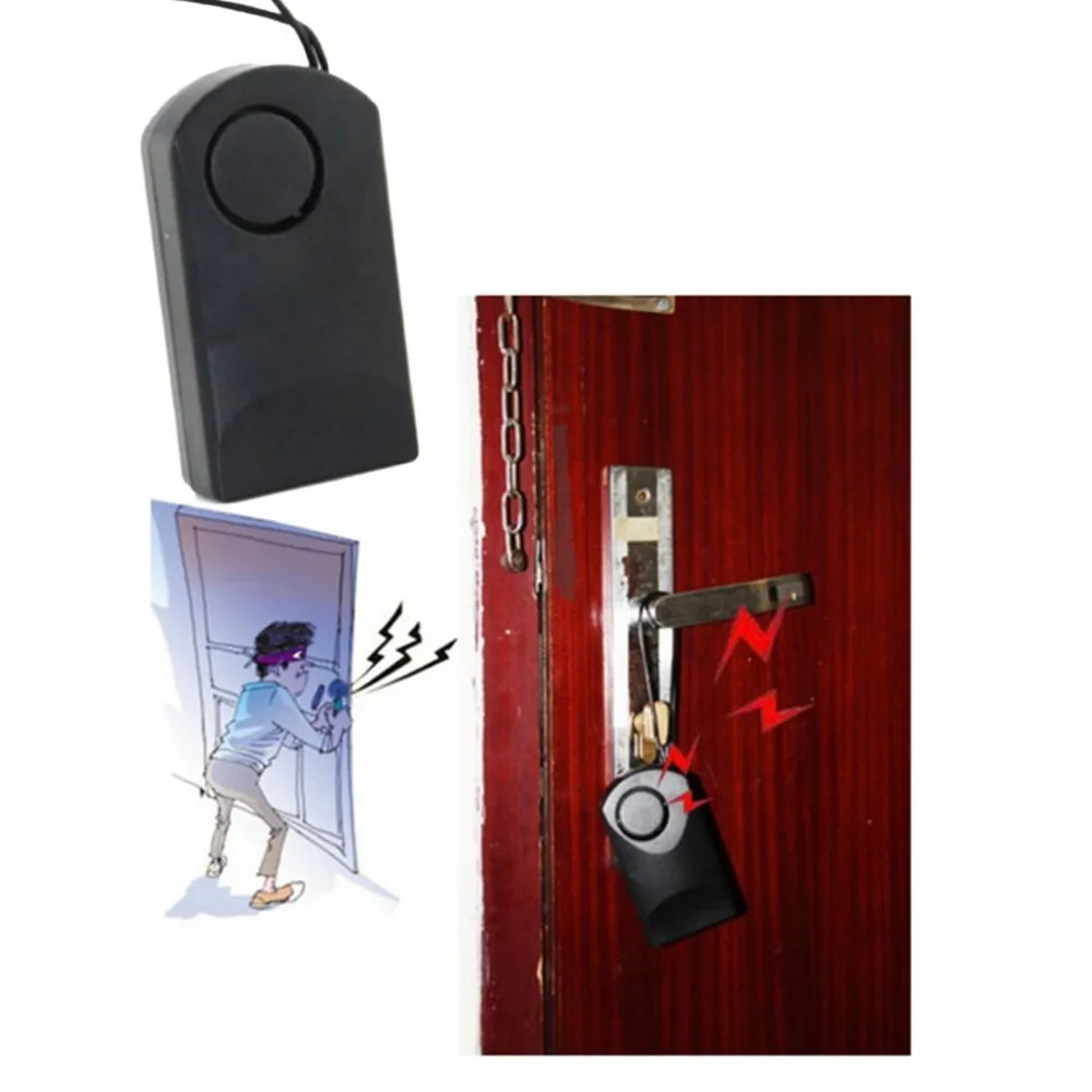

120dB Security Alarm Inductive Seguridad Alarm of Human Body Door Knob Wireless Touch Sensor Loud Entry Alert Anti Theft