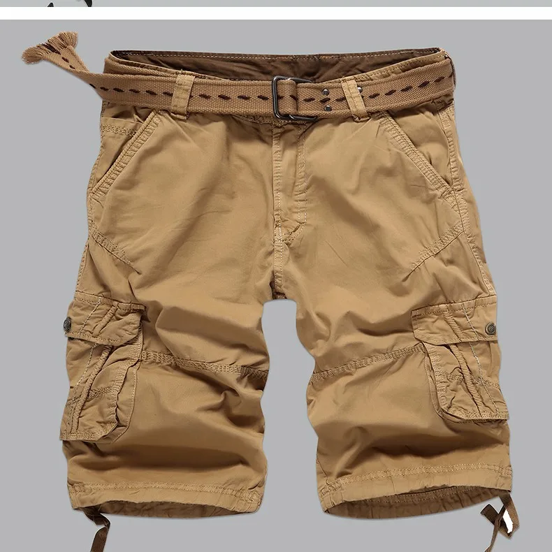 Новинка года; летние хлопковые Бермуды для мужчин; свободные шорты хорошего качества