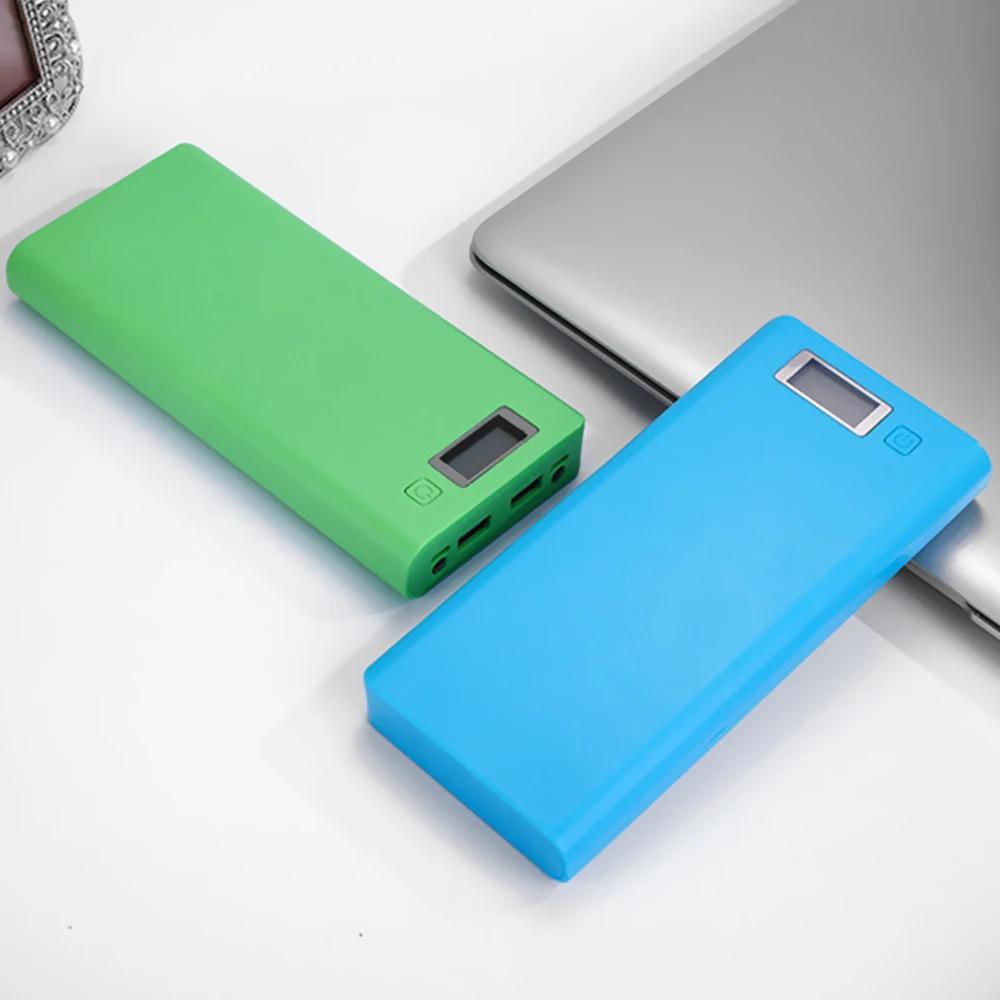 Vapeonly 18650 power Bank чехол для аккумулятора зарядное устройство для телефона портативное ЖК-внешнее 18650 зарядное устройство 2 порта умное зарядное устройство