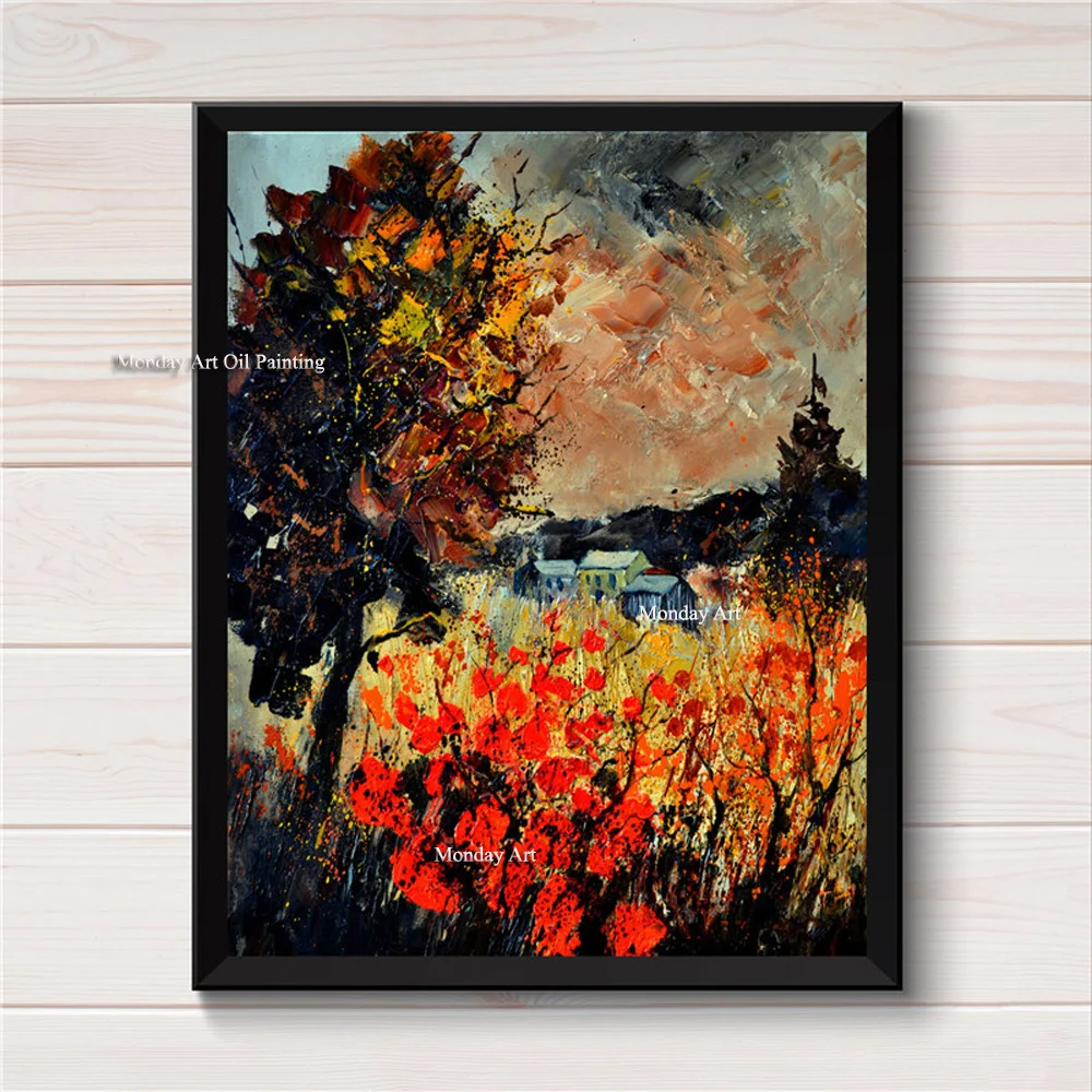 New-arrival-about-Village-autumn-retro-Poster-Canvas-oil-Painting-Wall-Pictures-For-Living-Room-Cuadros (2)