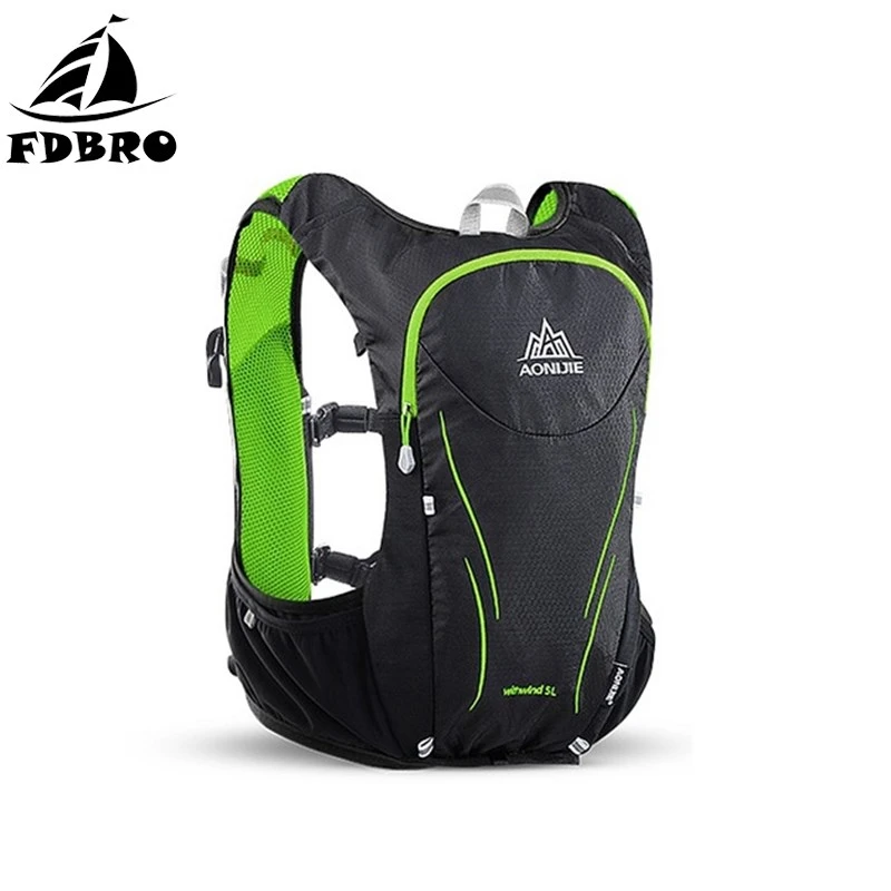 Уличный спортивный рюкзак FDBRO 5L с гидратацией сумка жилет жгут Велоспорт туризм