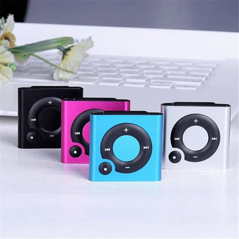 

New Metal Mirror Portable MP3 player Mini Clip MP3 Player waterproof sport mp3 music player walkman lettore mp3