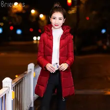 Brieuces 2017 Long Female Women Winter Coat Thickening Winter Jacket Women's Outwear Parkas for Women Winter Coat Outwear