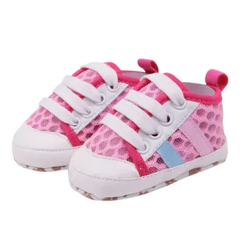 

Summer Mesh Sneakers Baby Breathable Shoes Infantil Baby Girl Boy Hook Loop Soft Sole Net Sport First Walker Shoes