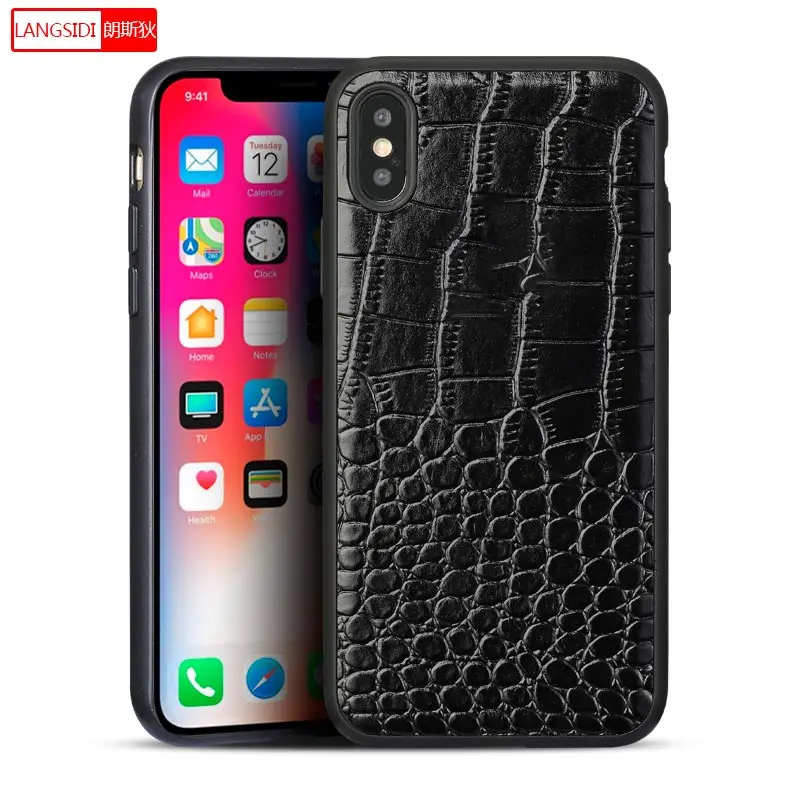 Чехол для телефона из натуральной кожи iPhone 11 Pro Max 12 Min 7 Plus x чехол xs max X XR XS 5 5S 6 6S 8 plus