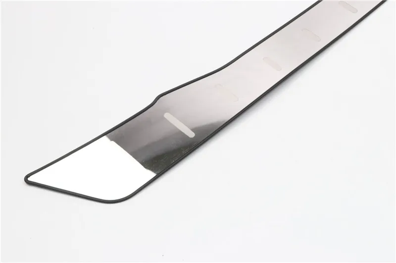 Нержавеющая сталь ультра-тонкая задняя дверь бампер защитная накладка украшения Накладка для Toyota C-HR