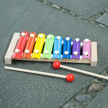 

Octopus beech hand knocked xylophone Orff children early childhood music teaching aids educational toys children's toys musical