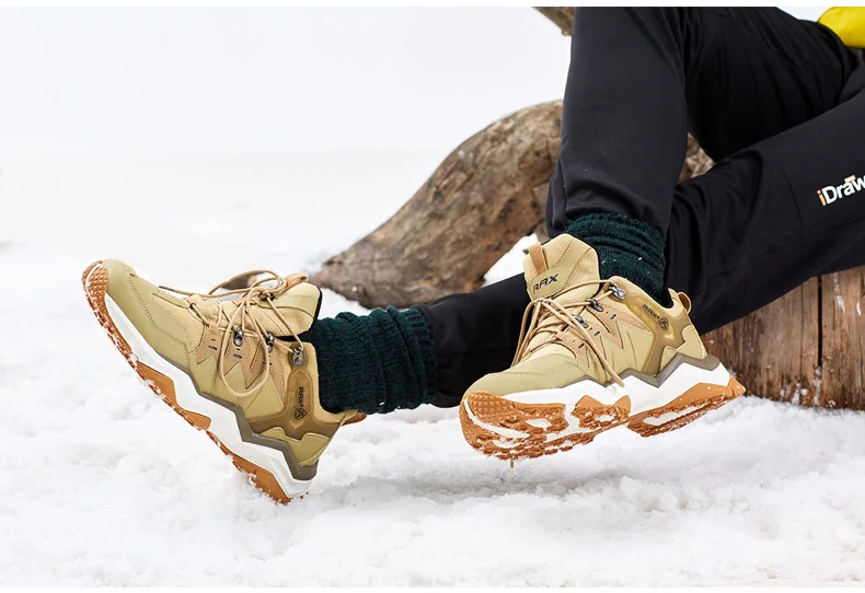 RAX, Мужская водонепроницаемая походная обувь, для улицы, мульти-террианская амортизация, обувь для скалолазания, Мужская Легкая походная обувь для альпинизма