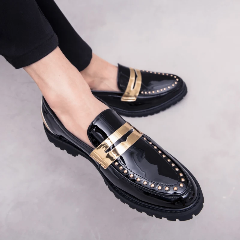 Fashion outdoor Leather Casual Loafers Men Comfortable men Shoes Man Leather working Business Slip-On dressing Shoes men w5 casual shoes,casual sneakers,leather shoes,fashion sneakers
