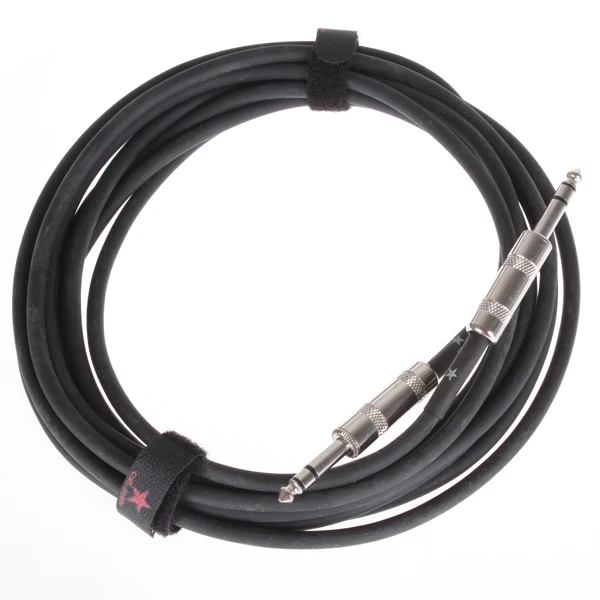 JOYO 15 Feet 6.3mm to 6.3mm Male Plug Shielded Stereo Electric Guitar