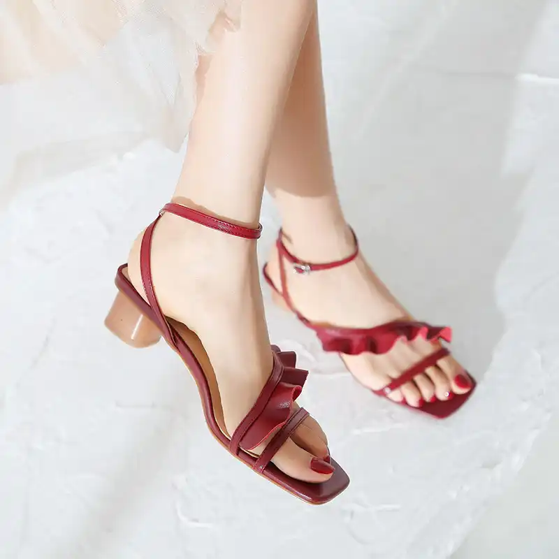 cute chunky sandals