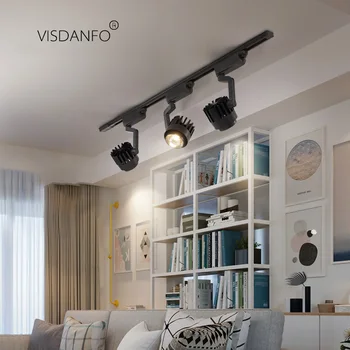 

Rail Lamp LED Track Spotlights Adjustable Mounted Ceiling LED Tracking Lamp Spotlight Ceiling Spot Tracking Light