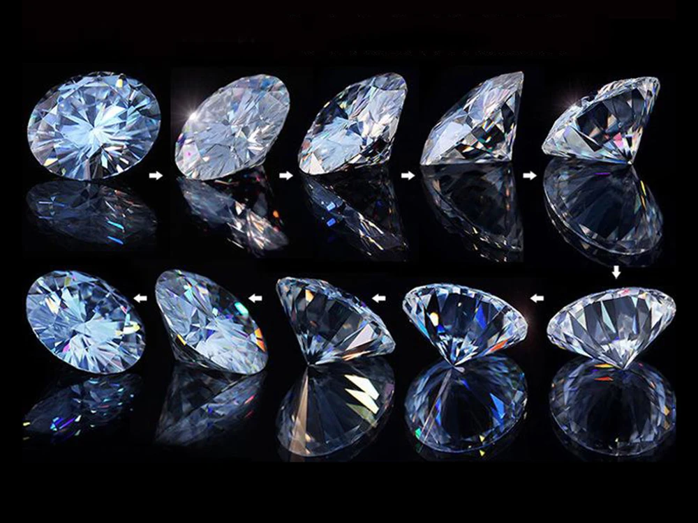 Diamantes e pedras preciosas soltas