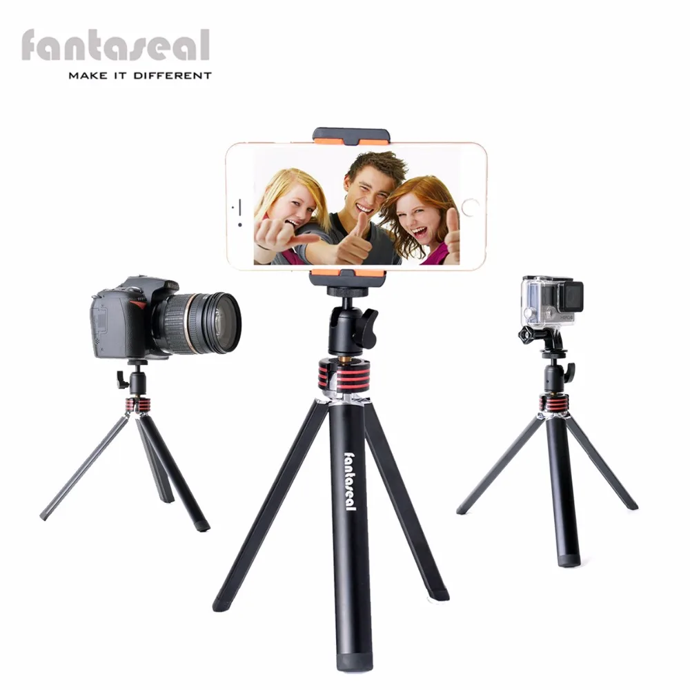 Fantaseal Mini Camera Camcorder Tripod Aluminum Alloy Table Tripod