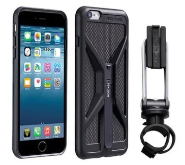 

Topeak RideCase iPhone 7 /6/6s 7plus/6plus/6s plus Phone Black Case & Bike Bar Mount TC1021
