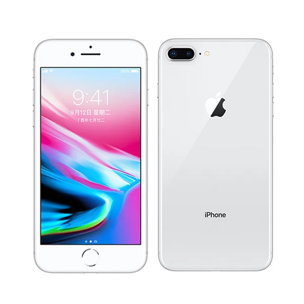 F rom Франция/Испания Apple iphone 8 Plus Hexa Core iOS 3 Гб ram 64/256 ГБ rom 5," 12 МП отпечаток пальца 4G LTE мобильный телефон - Цвет: Серебристый