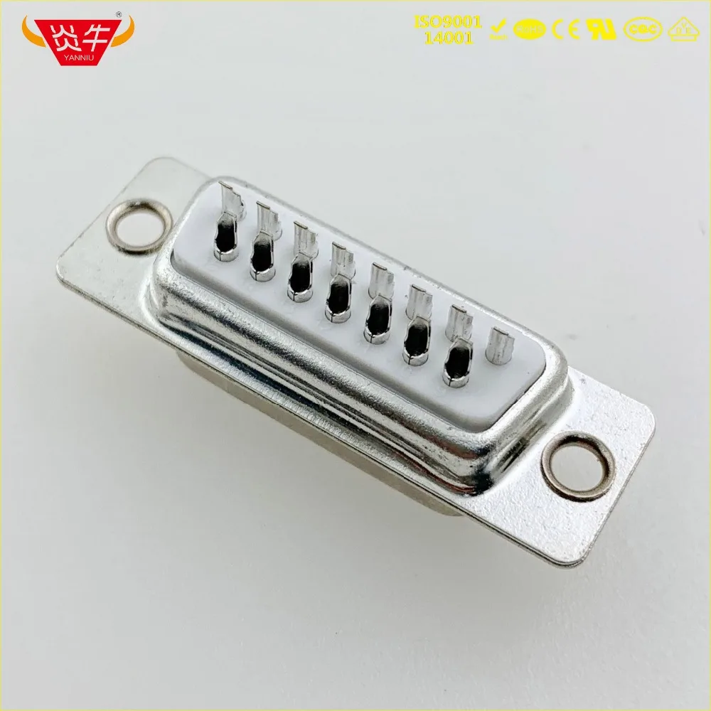 DB15 DB 15P MALE RS232 с разъемом 15pin коннектор для печатной платы разъем серии D SUB