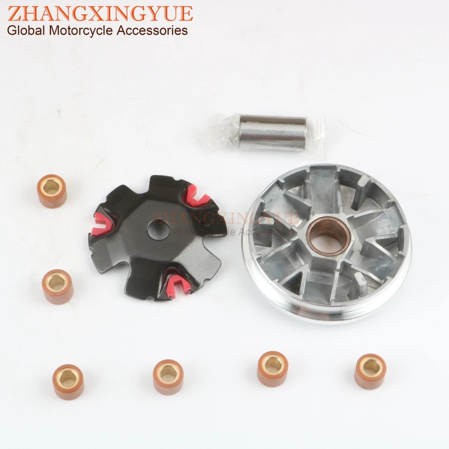 Характеристики набор вариаторов 20 мм с 9g 16x13 роликами для PEUGEOT Ludix 2 Blaster R Cup Metal X Reggea