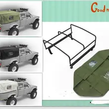 Металлический грузовой ведро каркас с брезент для killerbody 1/10 Toyota Land Cruiser LC70 48601 тела RC RC8WD TF2 LWB