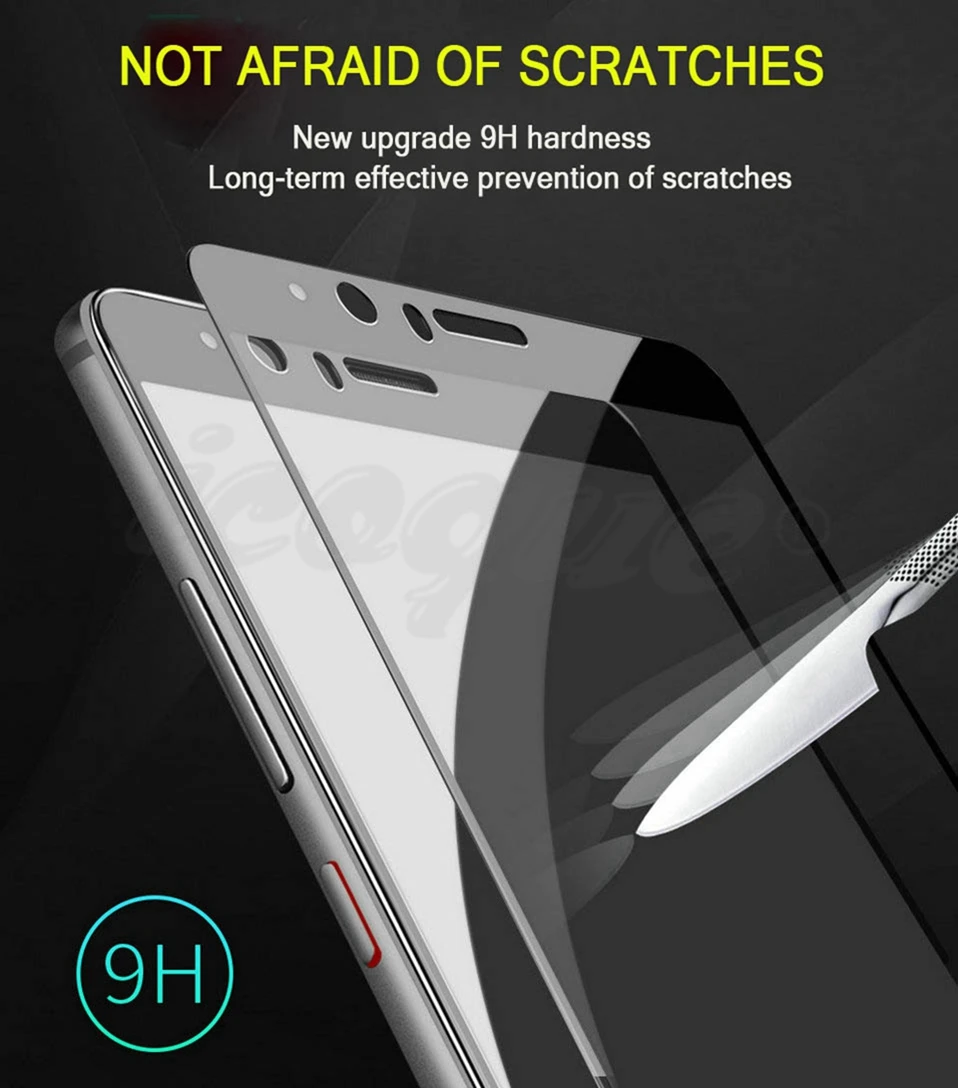 5D Curved Glasses for Huawei P8 Lite 2017 Glass Full Cover Screen Protector Film for Huawei P8 Lite Honor 8 Lite Tempered Glass (5)
