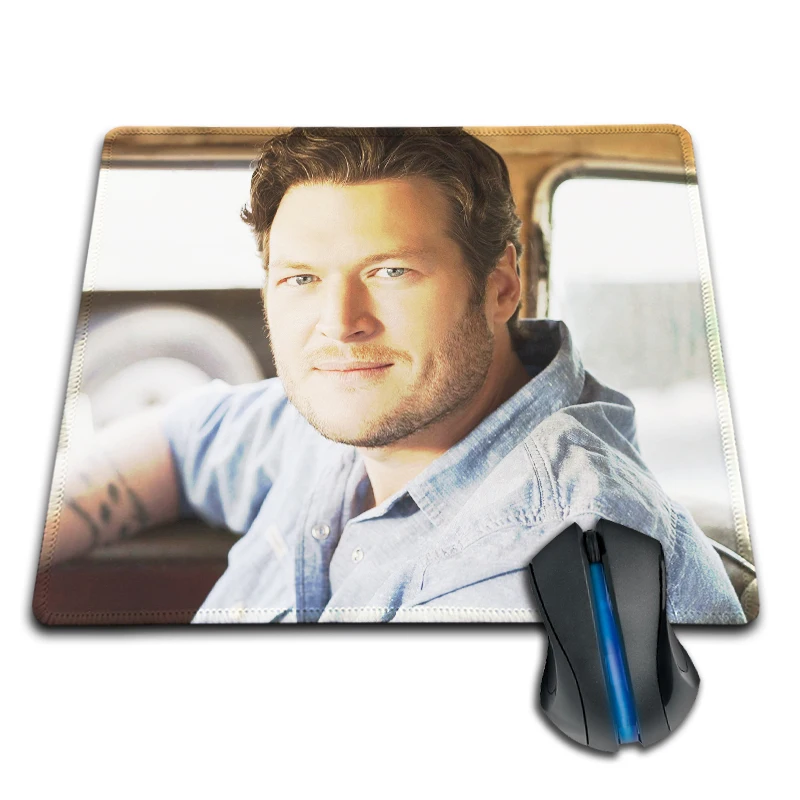Babaite Country Music Singer Blake Shelton Cool Poster Printed on Comfort Game Mouse Pad DIY Mouse 250x290x2mm 180X220X2mm Babaite Country Music Singer Blake Shelton Cool Poster Printed on Comfort Game Mouse Pad DIY Mouse 250x290x2mm 180X220X2mm